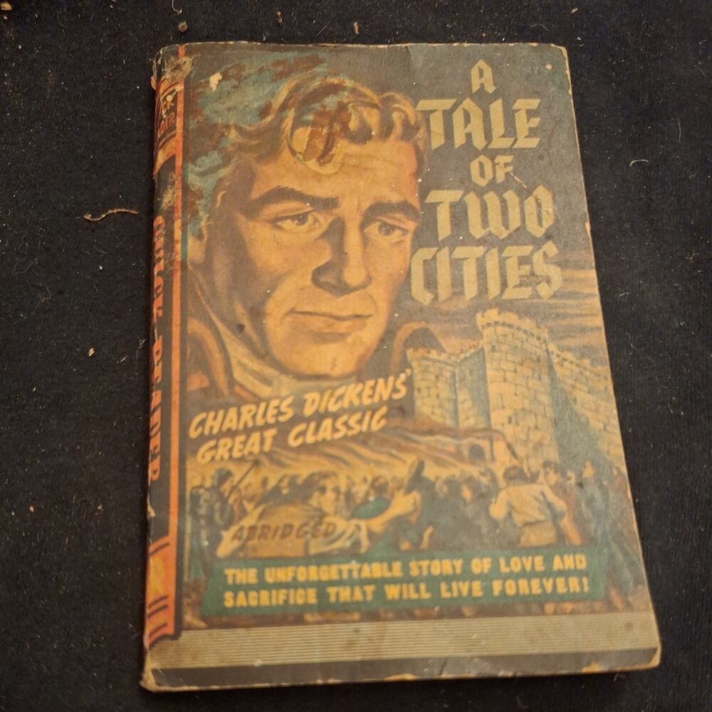 Quick Reader 119 A Tale of Two Cities by Charles Dickens 1944 Small Softcover